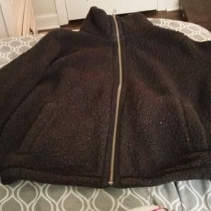 Black fuzzy Jacket